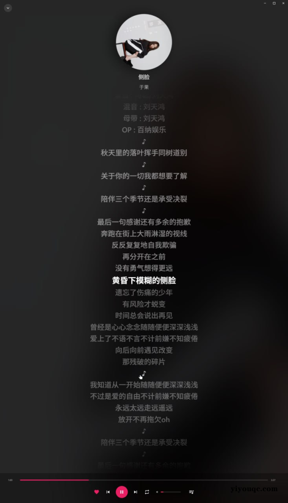 图片[3]-发现了个极简的网易云播放器，竖屏党狂喜-思思资源站