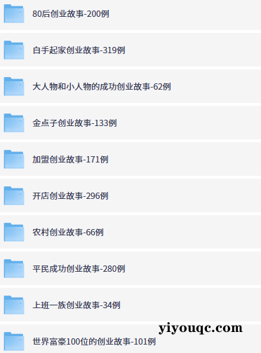 创业案例宝库，1000实战经验一次获取-思思资源站