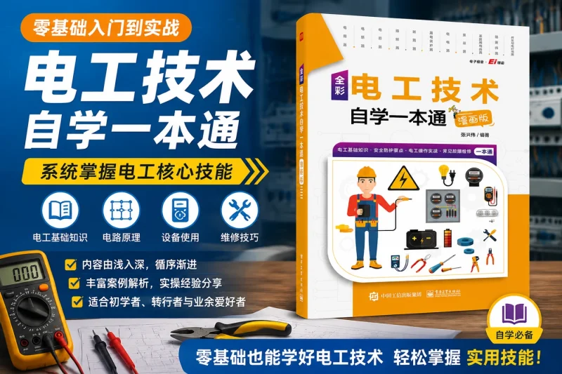 《电工技术自学一本通》:零基础入门到实战,系统掌握电工核心技能-思思资源站