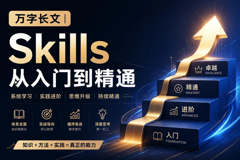 万字长文|Skills 从入门到精通-思思资源站